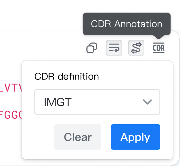 CDR Annotation