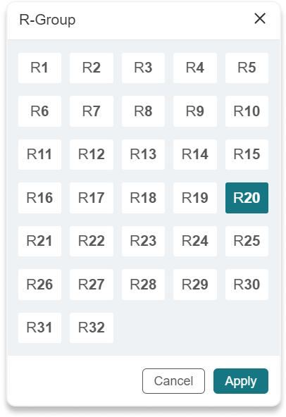 R-Group Label Tool